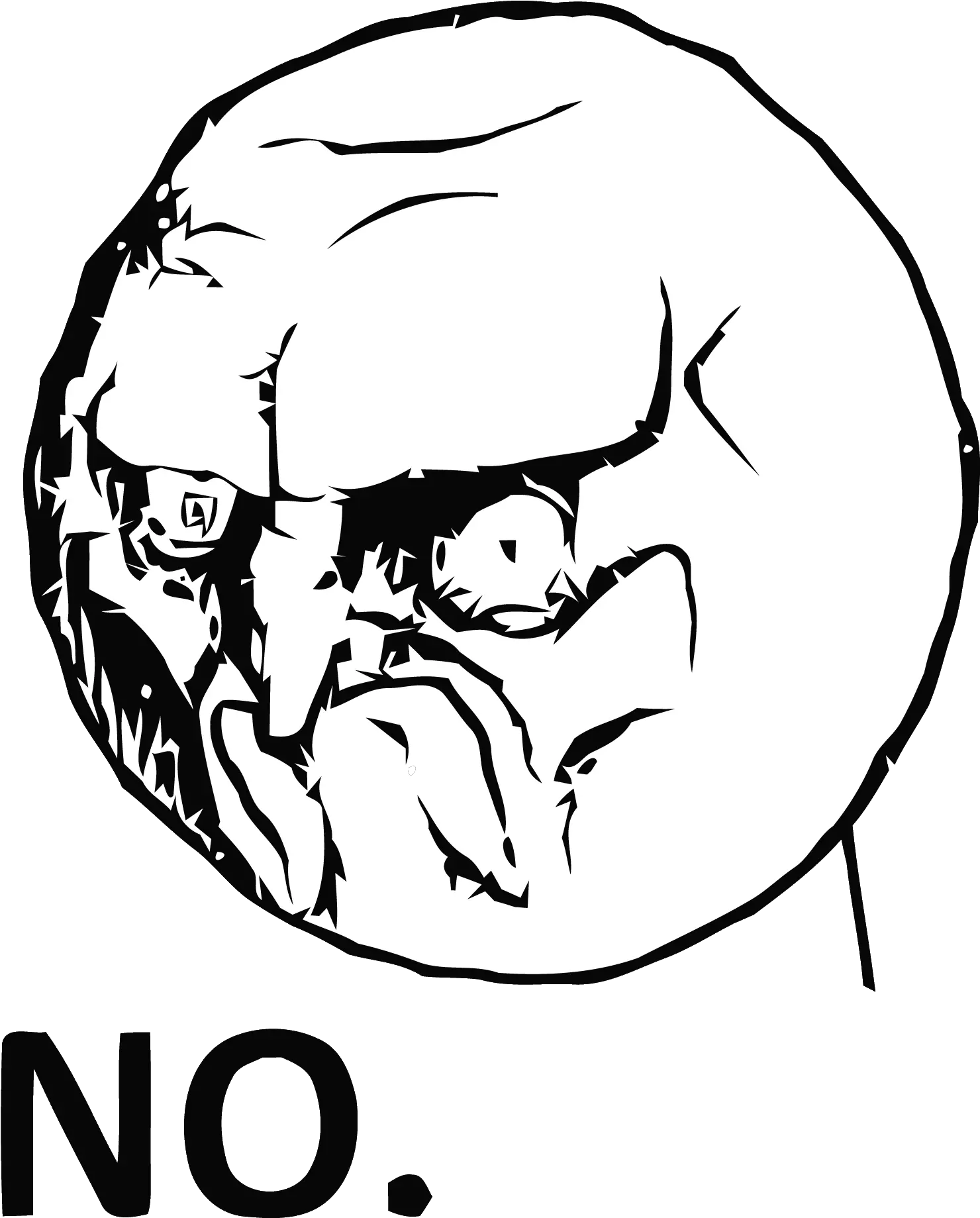 Transparent Trollface Png Troll Face Meme No