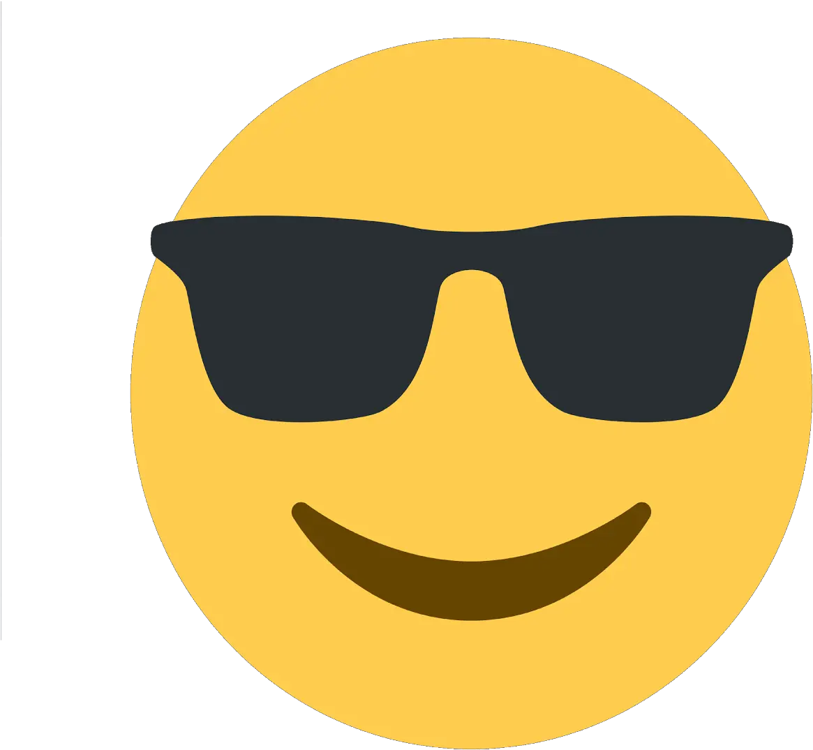 Emoticon Sunglasses Smiley Iphone Go Emoji Clipart Cool Emoji Transparent Background