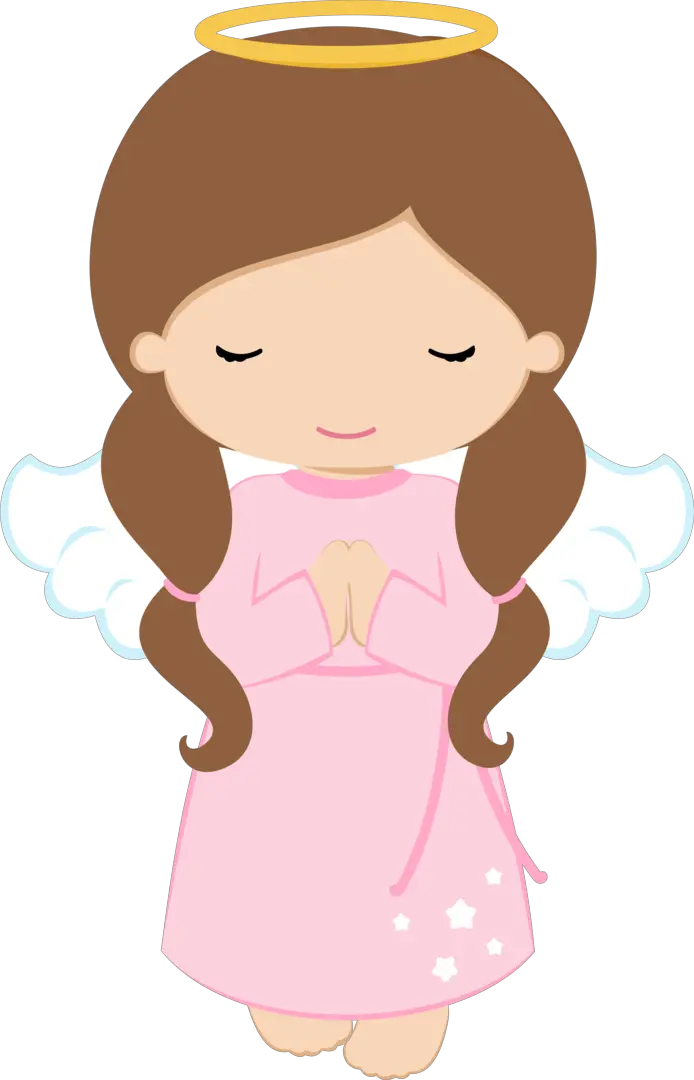 Transparent First Communion Clipart Angel Girl Png