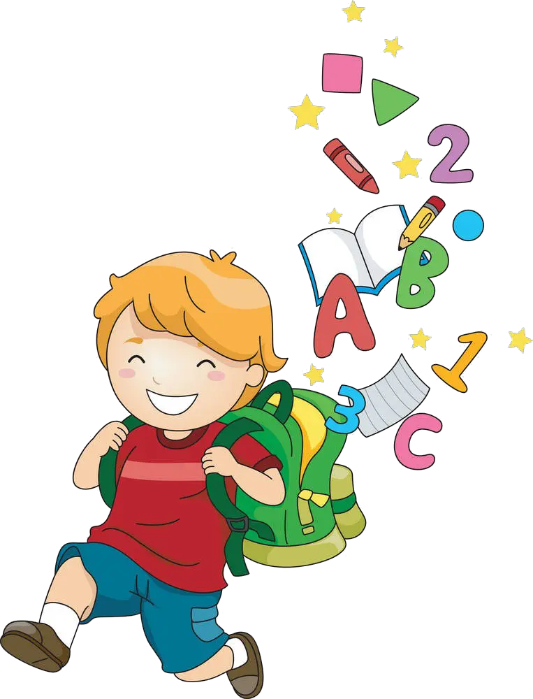 School Learn Children Cartoon Child Free Transparent School Cartoon Clipart Png