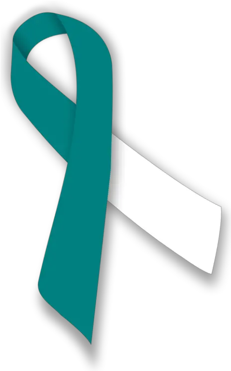 Cervical Cancer Awareness Ribbon