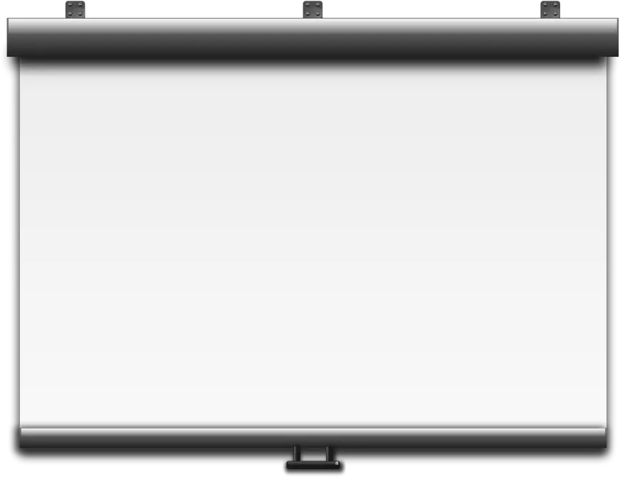 Vector Screening Projector Transparent Fading Display Screen Png