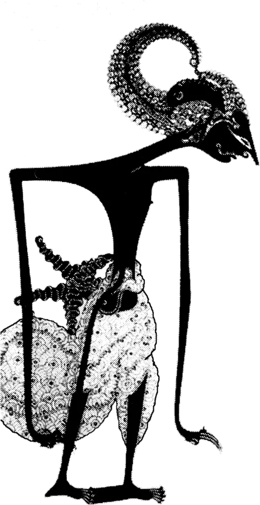 Wayang Black And White