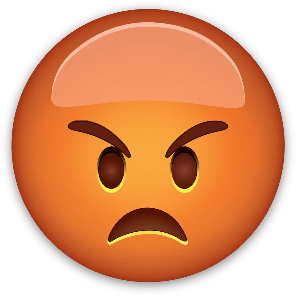 Evil Face Emoji Emoji Angry Sticker