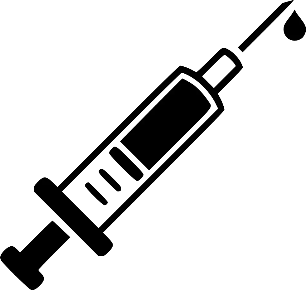 Injection Hypodermic Needle Ampoule Vaccination Icon