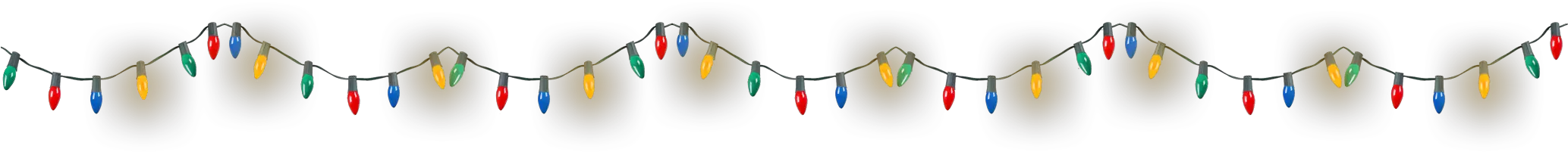 Christmas Lights Stream Overlay
