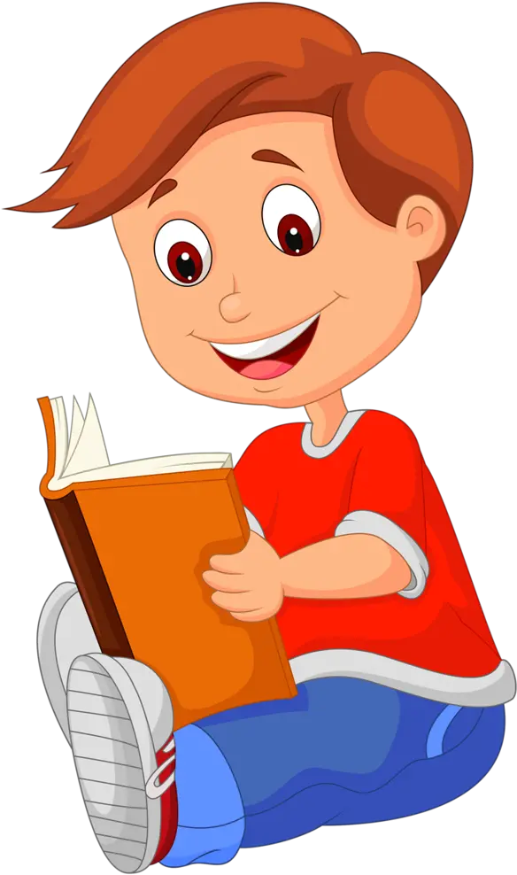 Reading Book Cartoon Png