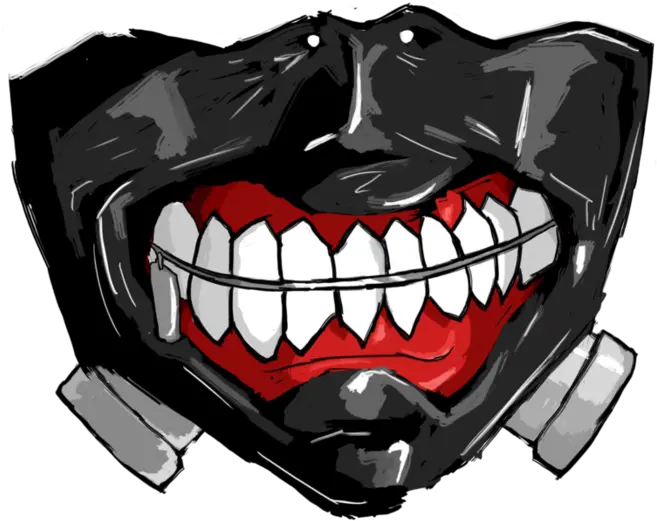 Transparent Face Bandana Png Tokyo Ghoul Mask Drawing