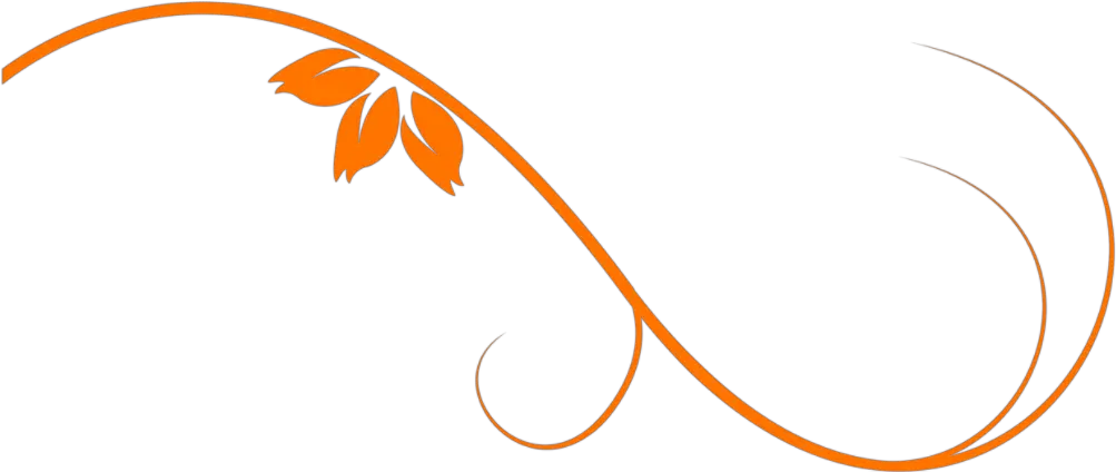 Orange Abstract Lines Png Download Image Floral Png