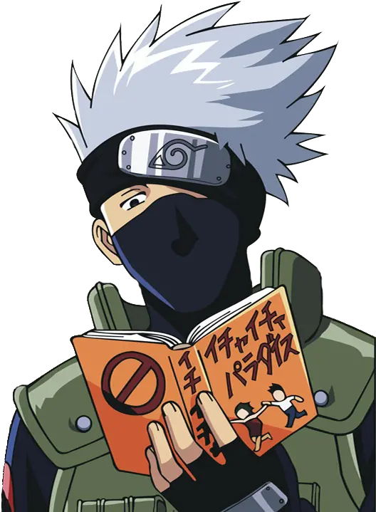 Kakashi Reading A Book