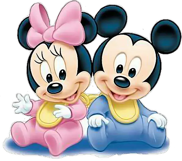 mickey minnie mickeymouse minniemouse mouse baby Mickey Y Minnie Bebe