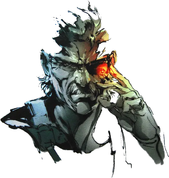 Transparent Solid Snake Png 1 4 Art Of Metal Gear Solid