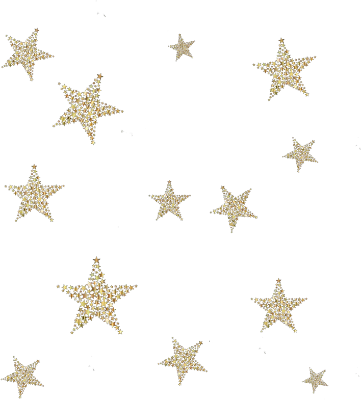 stars star glitter gold golden yellow space Glitter Gold Stars Png