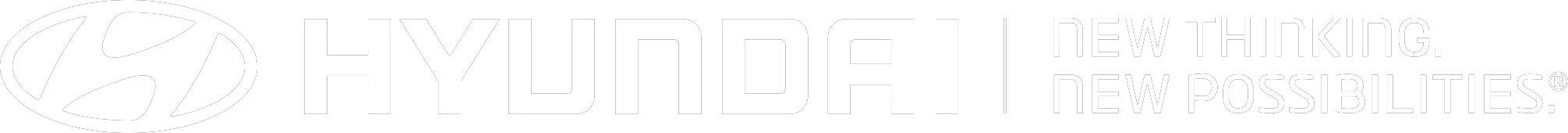 Logo Hyundai White Png