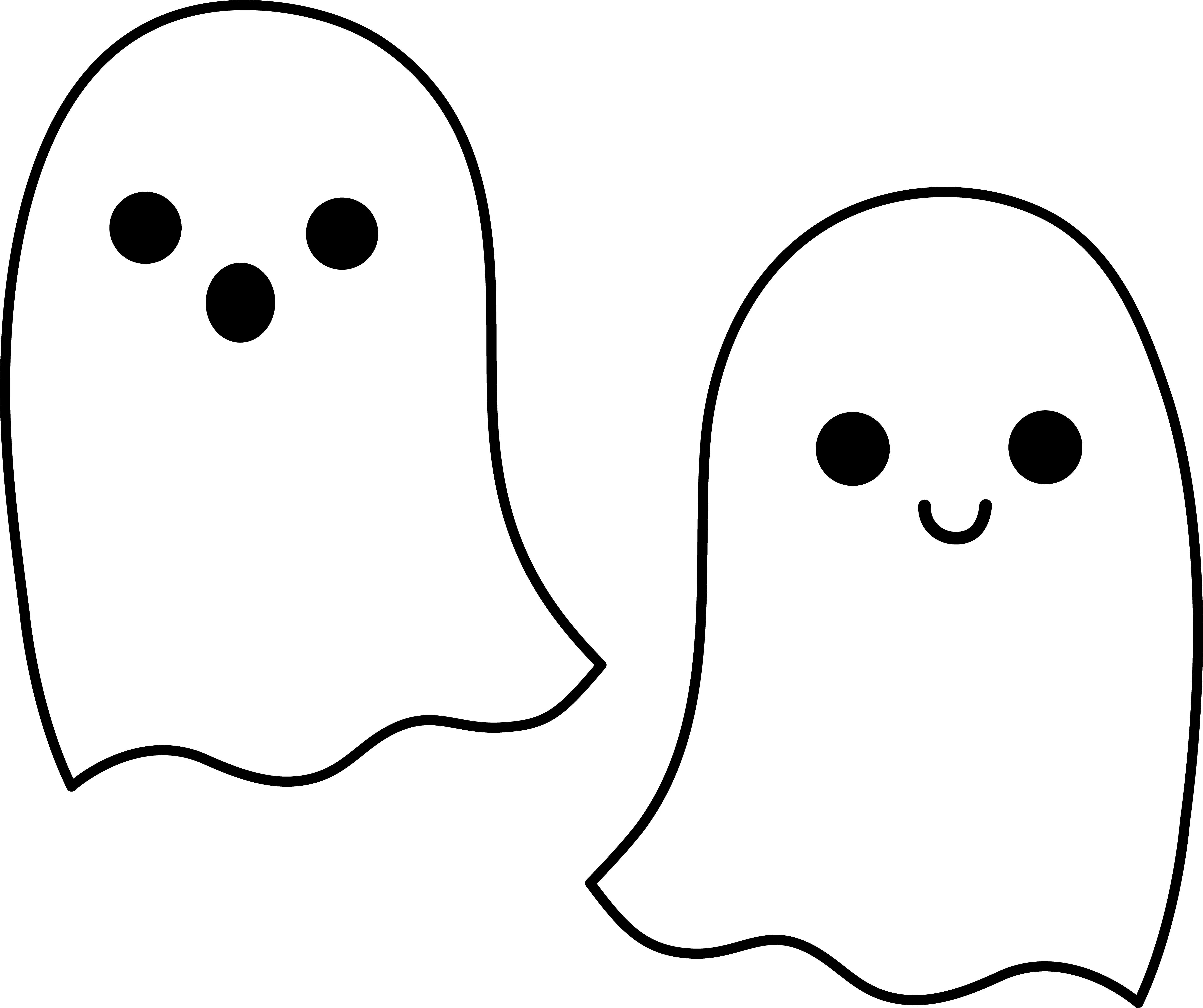 Cute Ghost Clipart