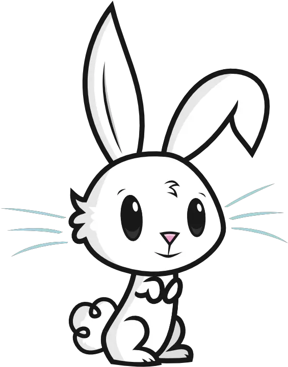 Cartoon Bunnies Transparent Background