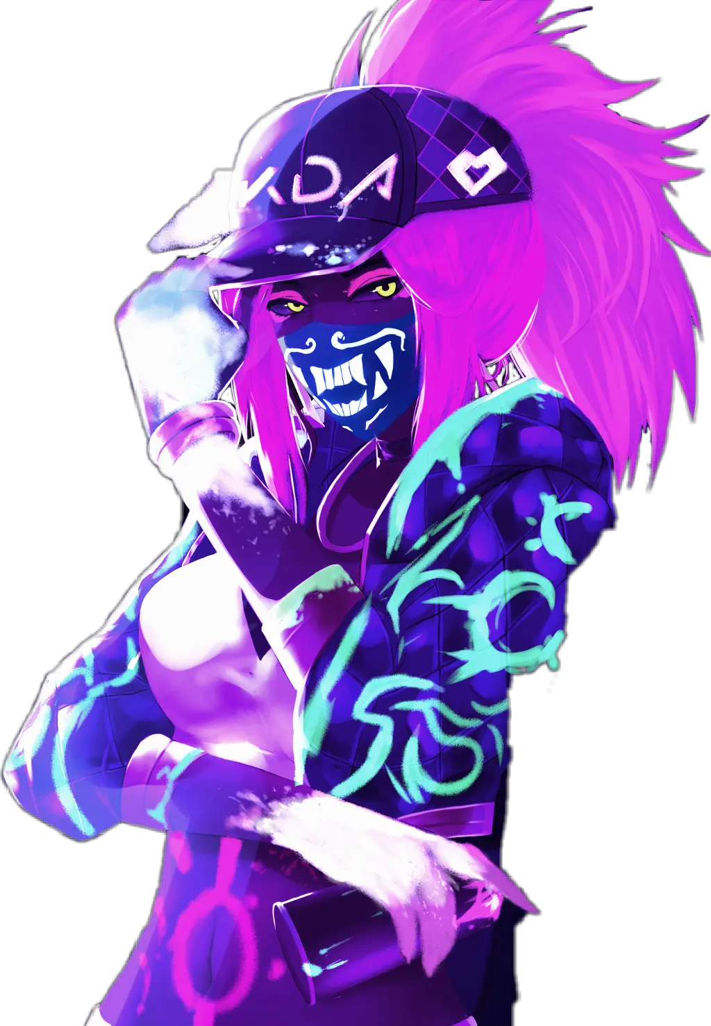 leagueoflegends lol kda akali worlds2018 neon K Da Akali Neon