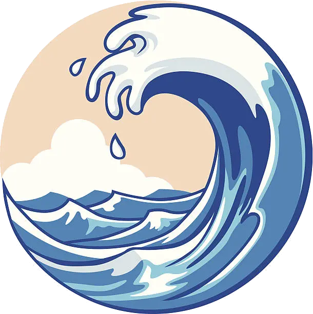 Wave Clipart Royalty Free Tidal Clip Transparent Png Transparent Ocean Wave Cartoon