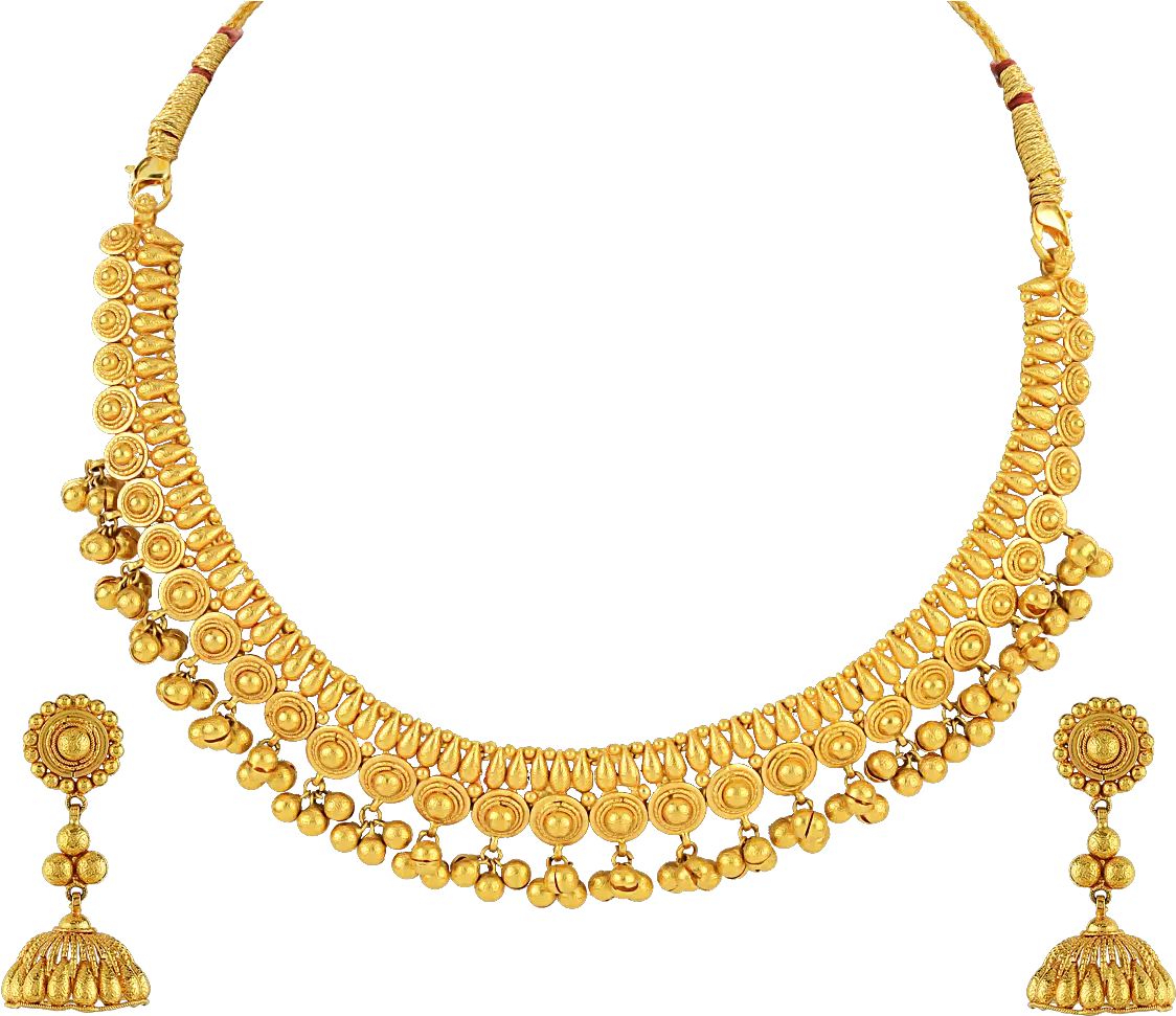 Orra Gold Set Necklace Designs Gold Jewellery Set Design
