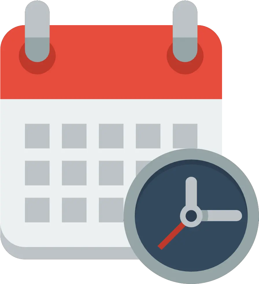 Calendar Clock Icon Date N Time Icon