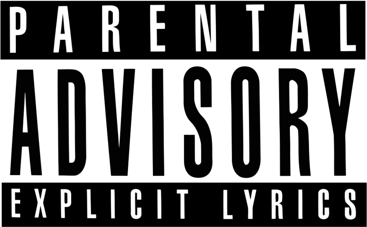 Parental Advisory Explicit Lyrics Spotify Playlist Cover Rap