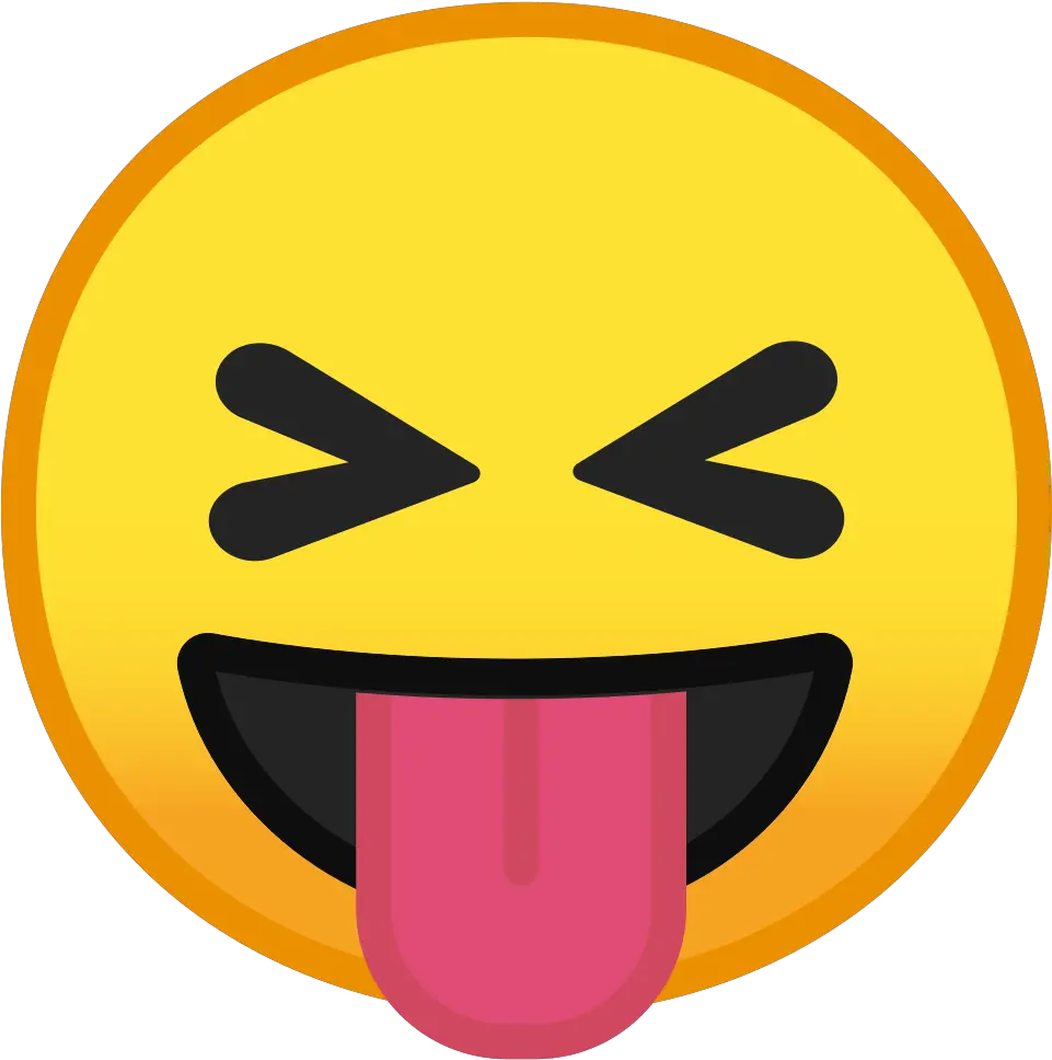Smiley Tongue Face Emoji Png Squinting Face With Tongue Emoji
