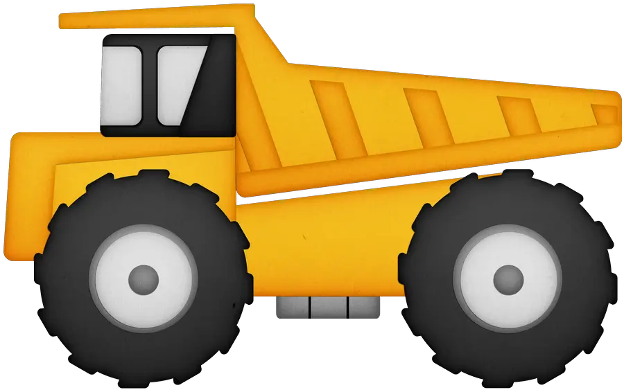 Clip Art Construction Heavy Machinery Dump Truck Road Heavy Equipment Clipart Png