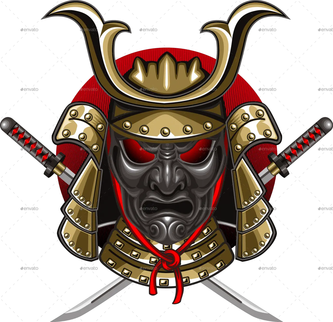 Samurai Png Image Japanese Samurai Mask Png