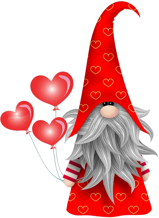 Transparent Christmas Gnome Clipart