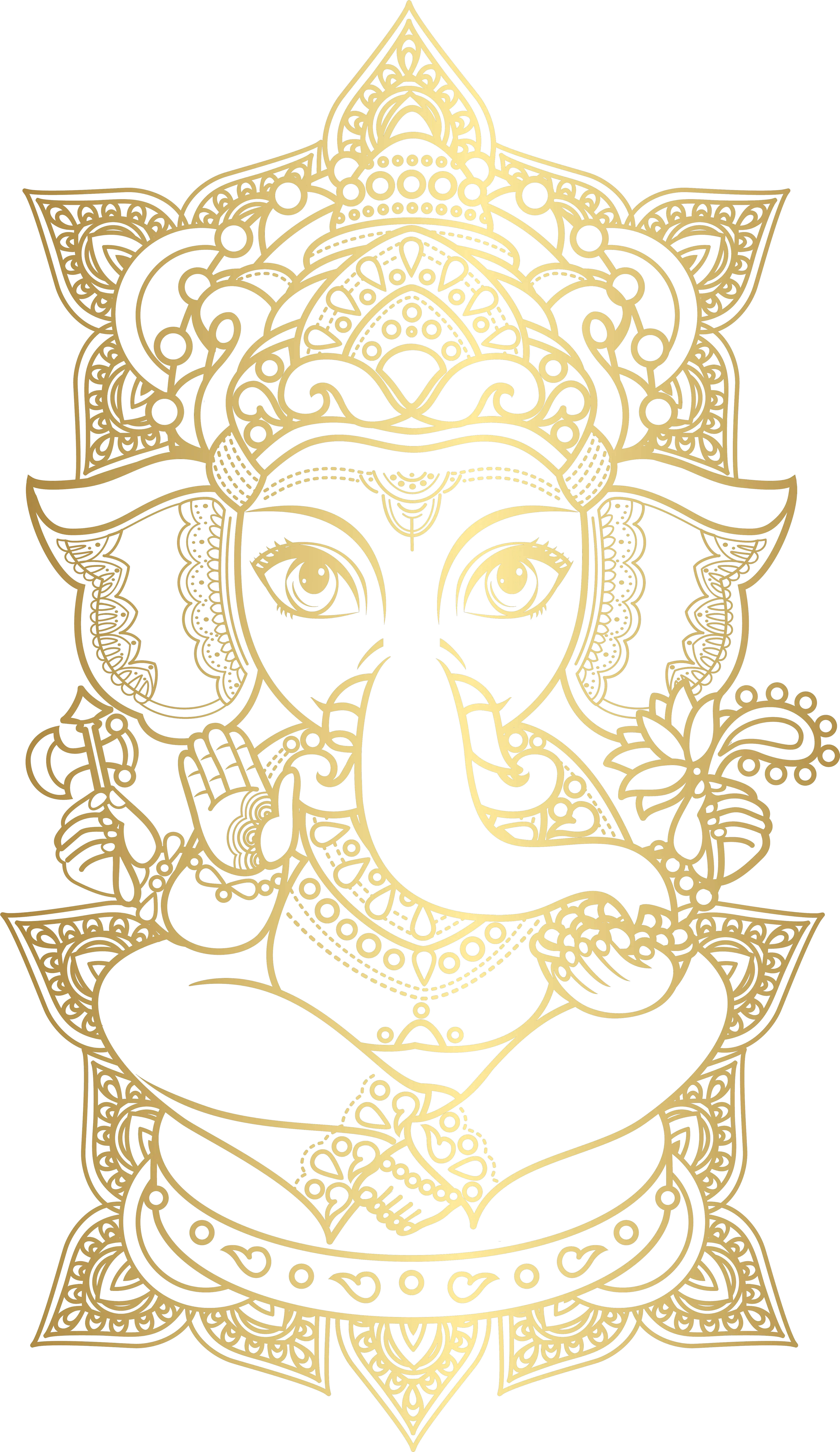 Gallery Clipart Ganesha Vector Transparent Ganesh Png