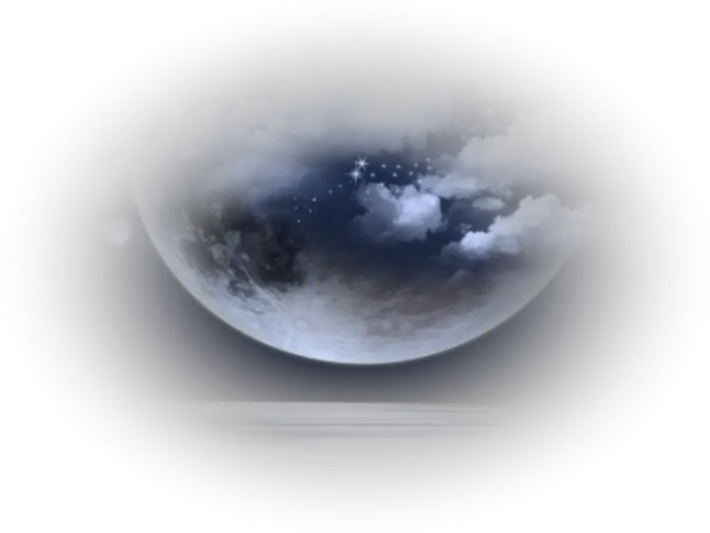 moon clouds background overlay aesthetic icon Moon Overlay Png