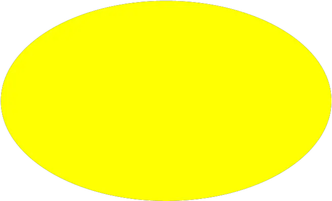 Yellow Oval Shape Clip Art Circle