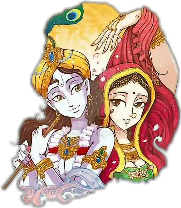 Krishna Radhakrishna Radhe Krishna Cartoon Radha Krishna Drawing