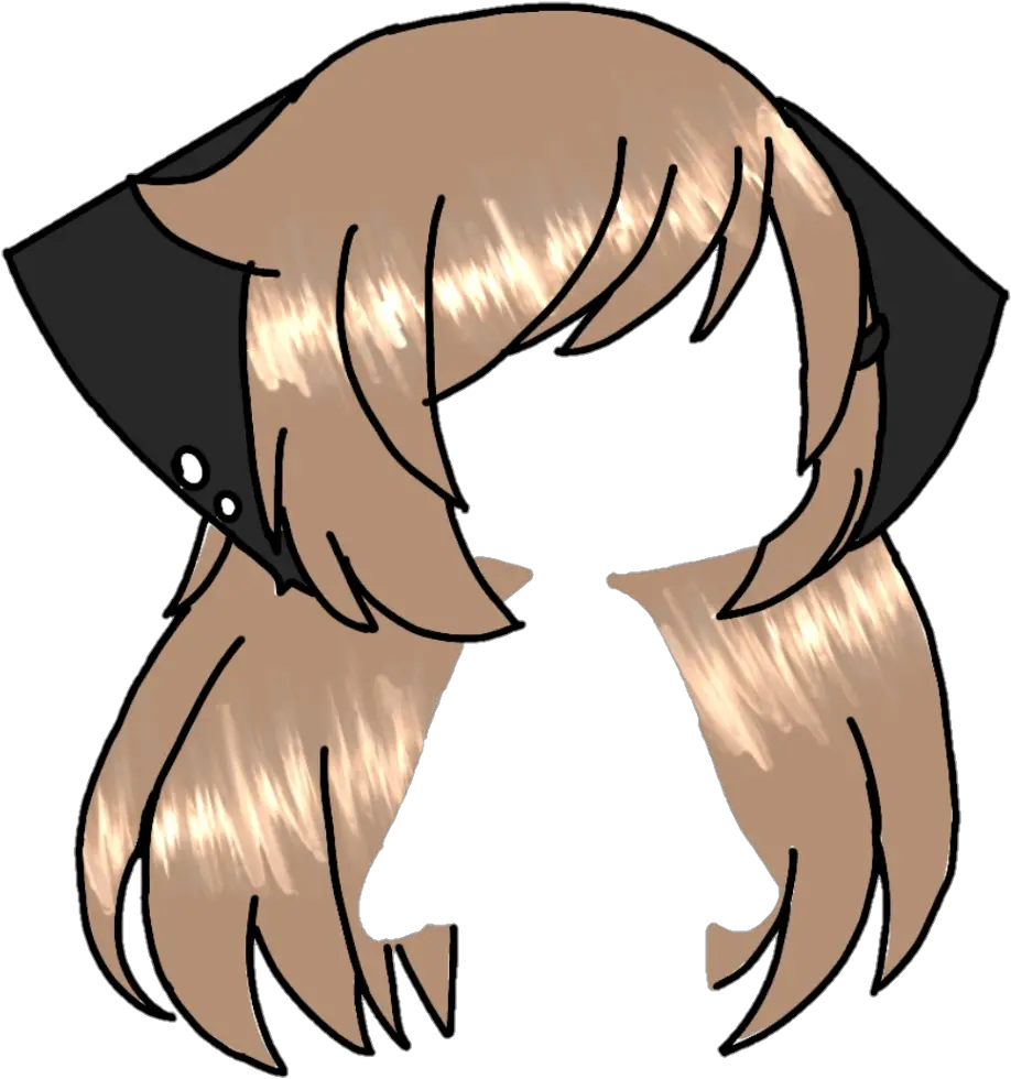 Gacha Life Hair Brown Ears Cute Cool Tomboy Savage Cute Gacha Life Hair