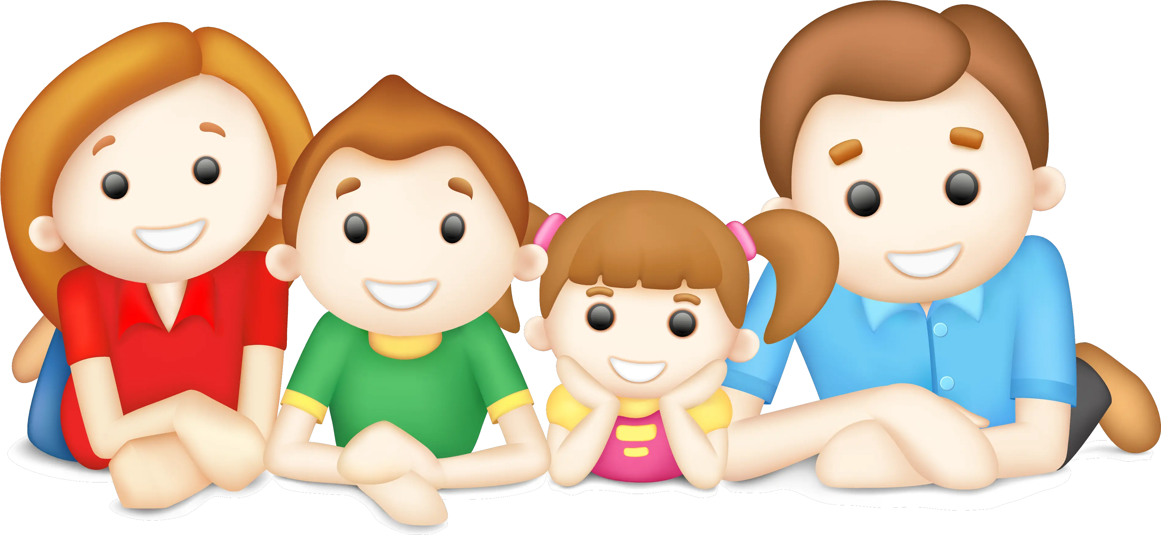 Families Clipart Happy Family Brothers And Sisters Clipart