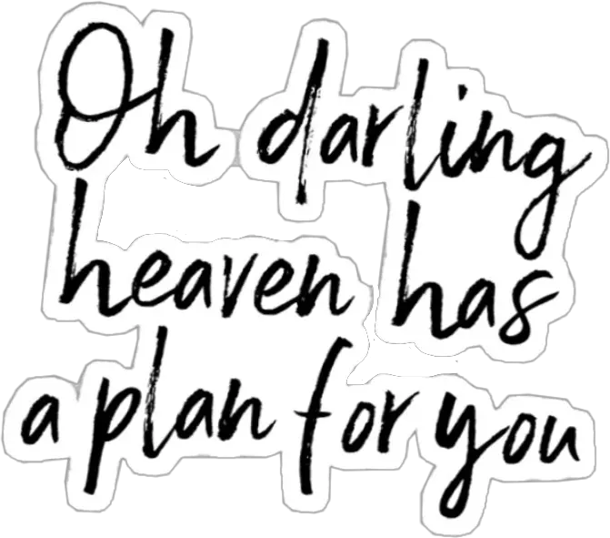 Cute Words Quote Sticker Niche Black White Aesthetic Black And White Aesthetic Quotes