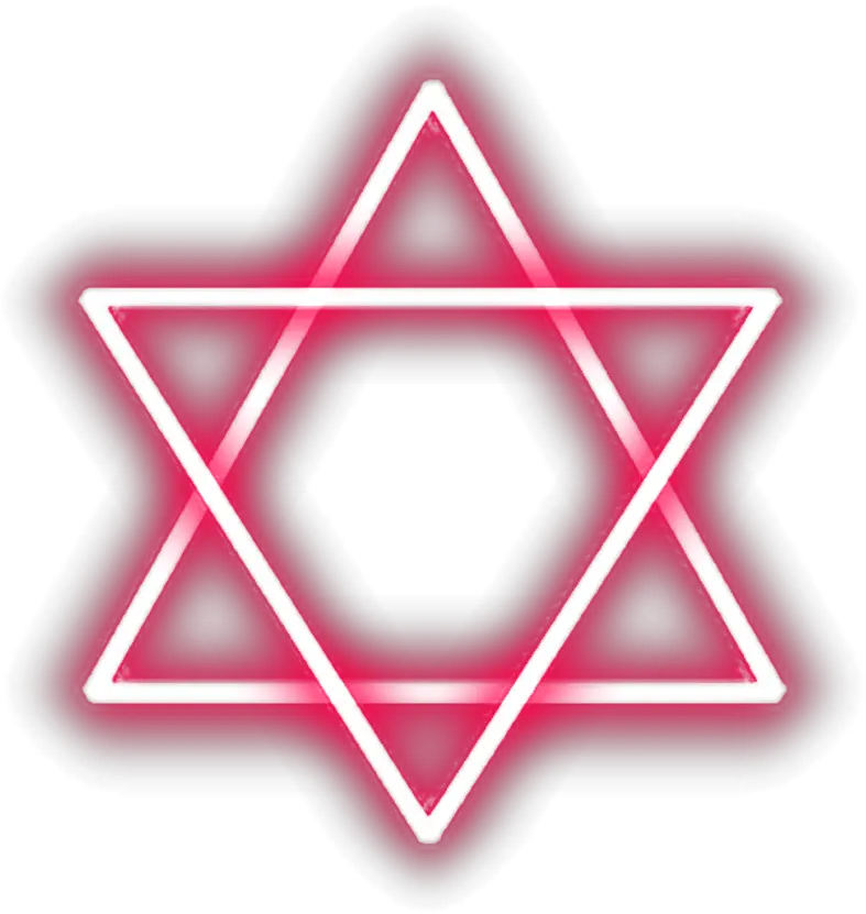 neon triangles red redaesthetic redlight streetlight Neon Triangle Png For Picsart