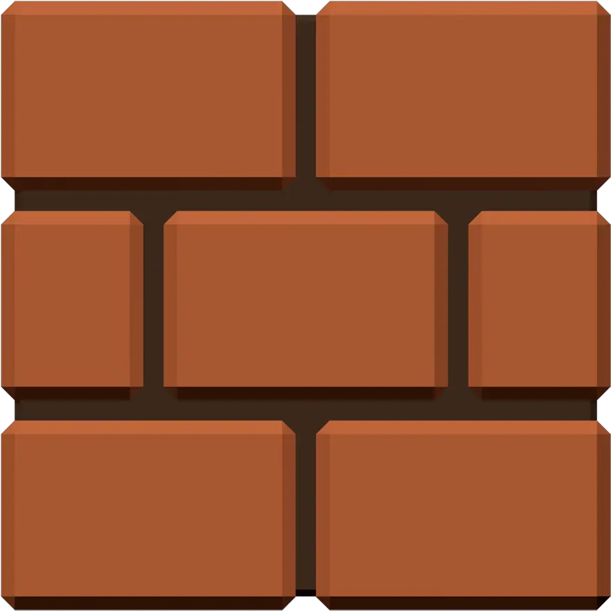 Mario Square Super Bros Brown Free Clipart Hd Super Mario Brick Block