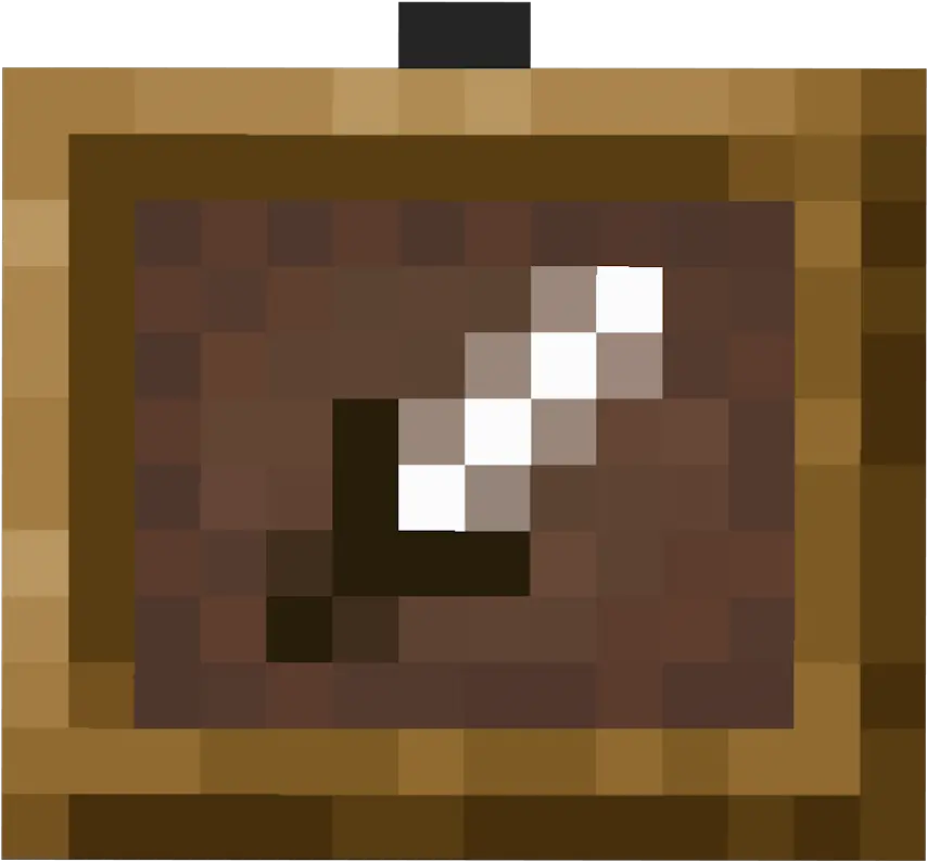 Item Frame With Bread Minecraft