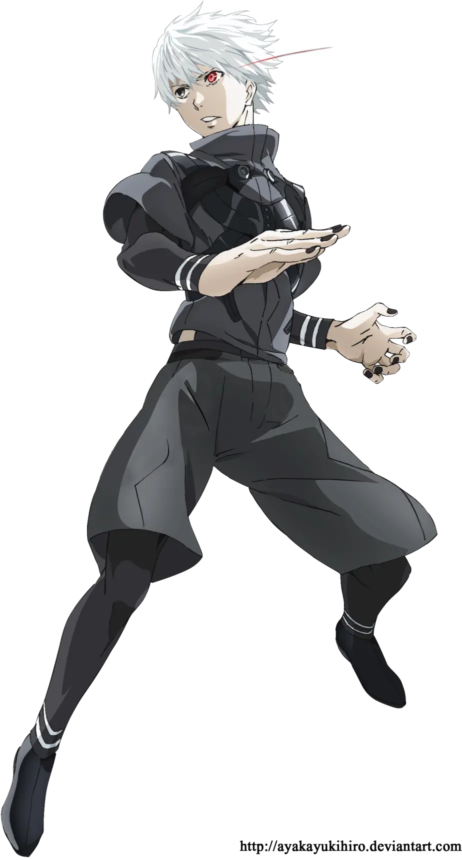 Tokyo Ghoul Kaneki Ken Render By Ayakayukihiro On Deviantart Ken Kaneki Full Body