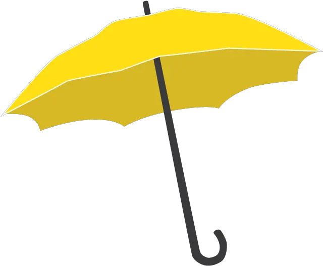 Transparent Umbrella Vector Png Yellow Umbrella Transparent Background