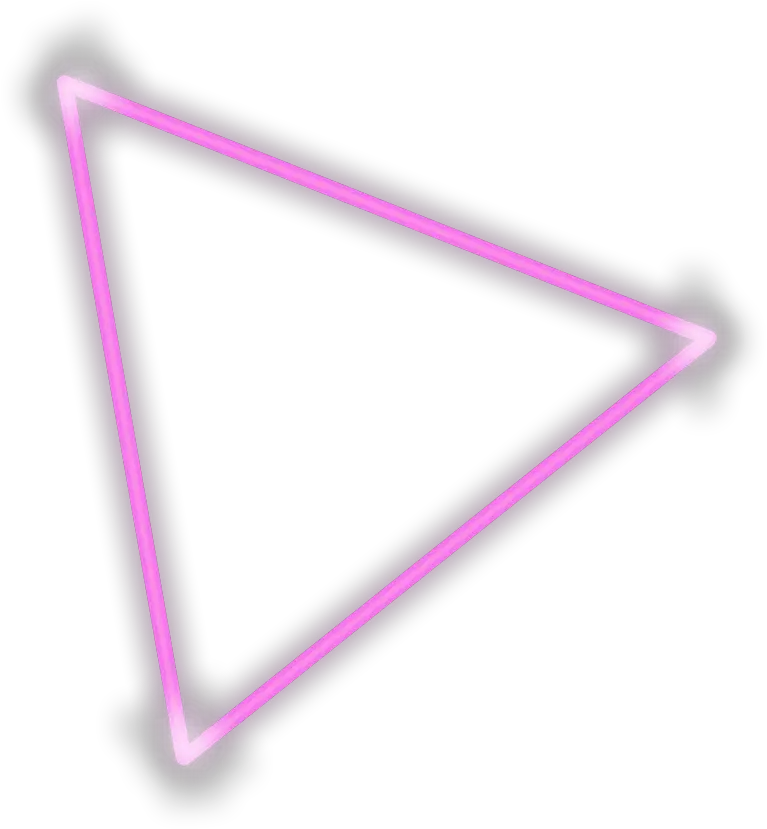 freetoedit neon triangle pink glow frame border Fdj