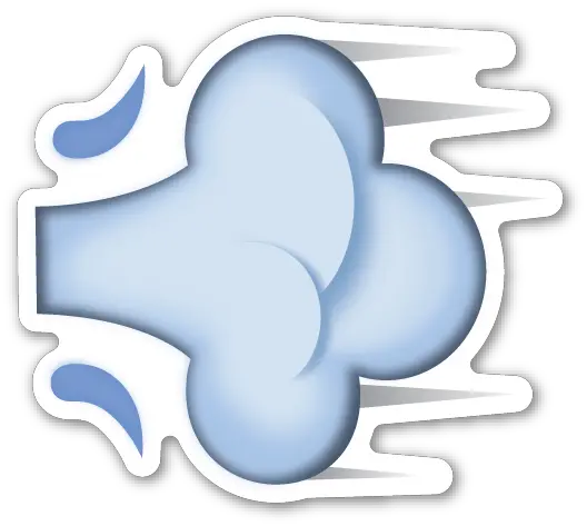 Transparent Background Wind Emoji Png