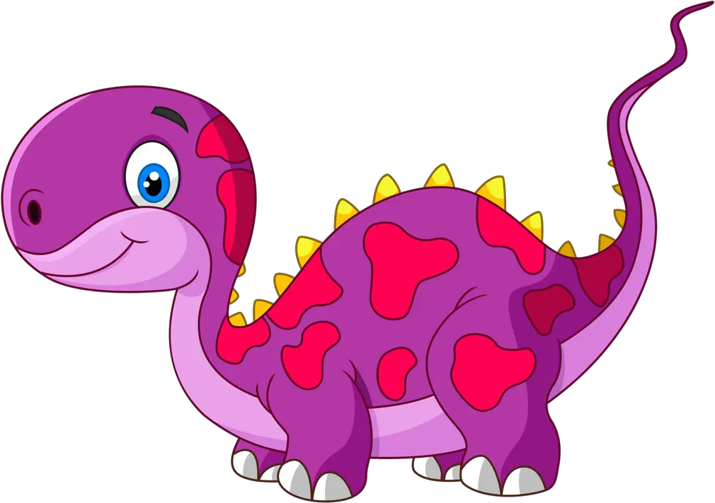 Dinosaurs Vector Watercolor Cartoon Transparent Background Dinosaur Png