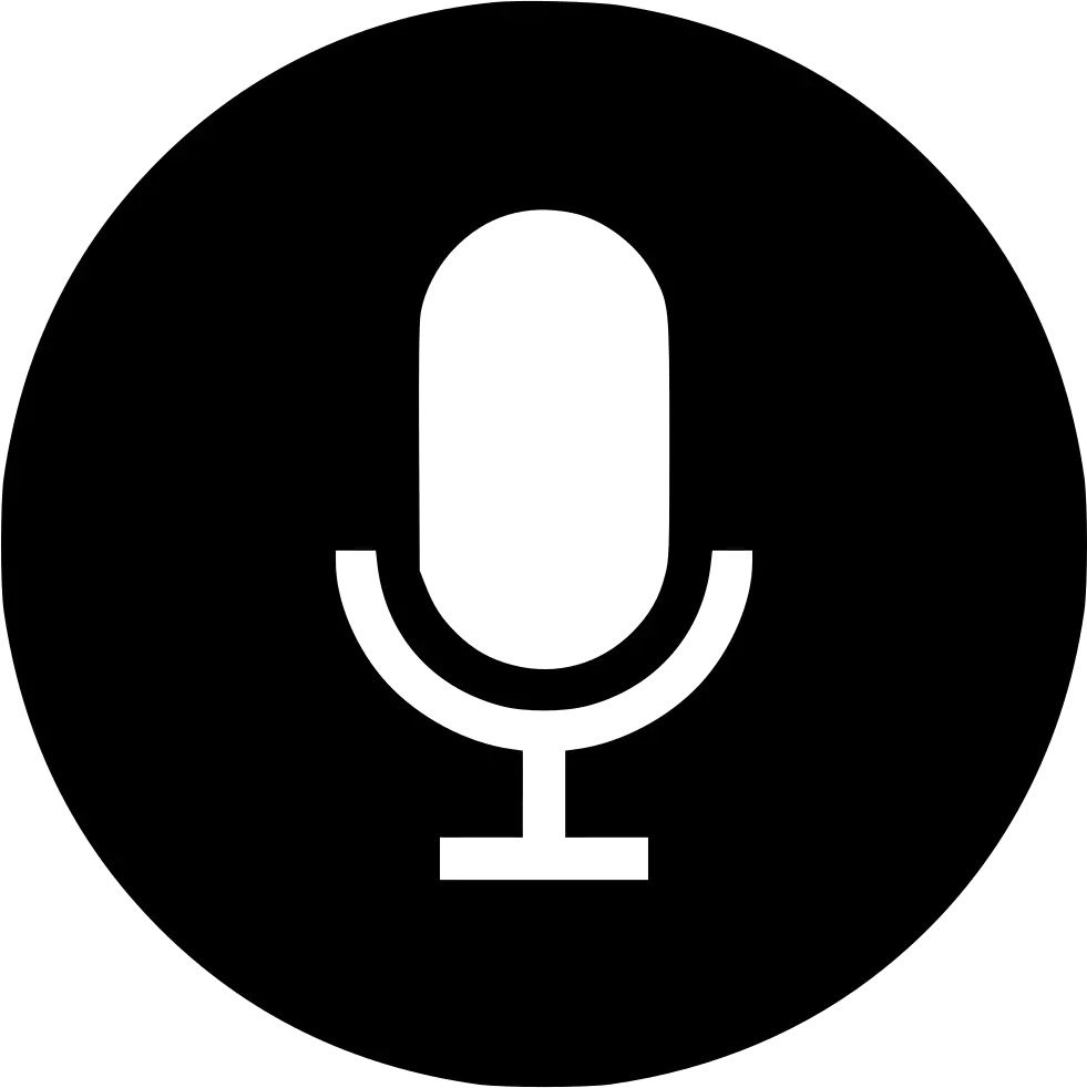 Mic Speaker Vocal Audio Record Recorder Ios Voice Recorder Icon