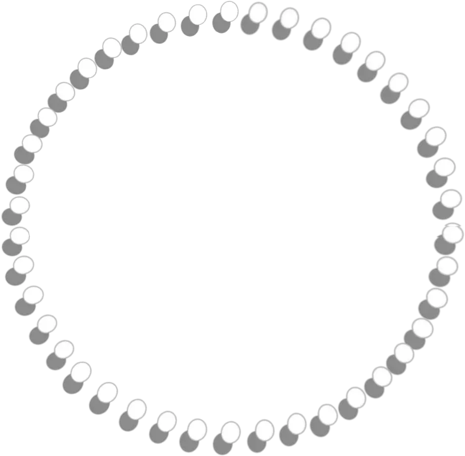 circle circles dots dote round white whitecircles White Dots Circle Png