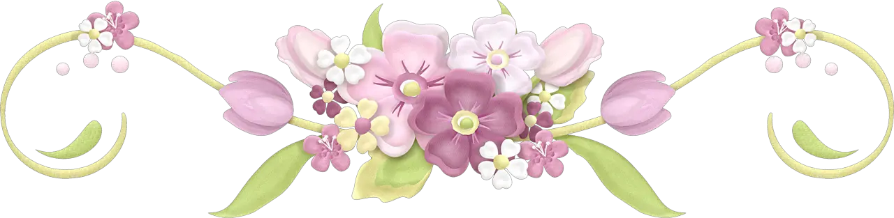 Scrapbook Flowers Spring Clipart Flower Border Clipart