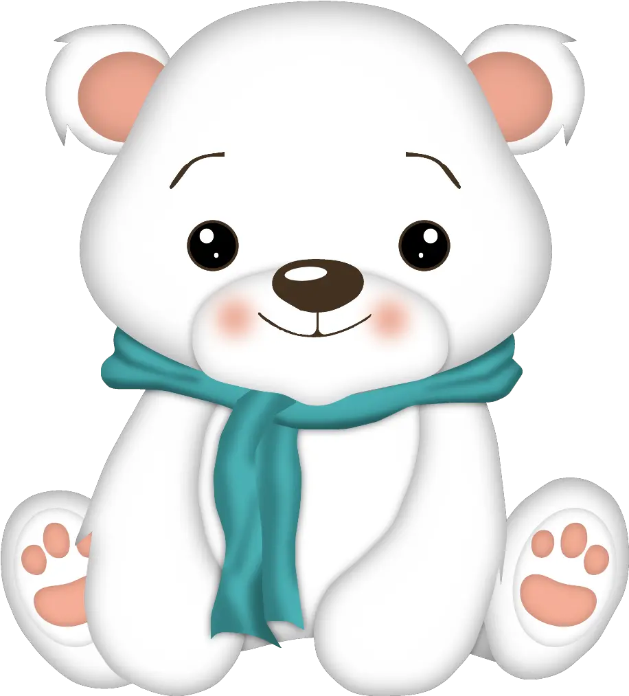 Picture Freeuse Download Kawaii Clipart Polar Bear Free Cute Polar Bear Clipart