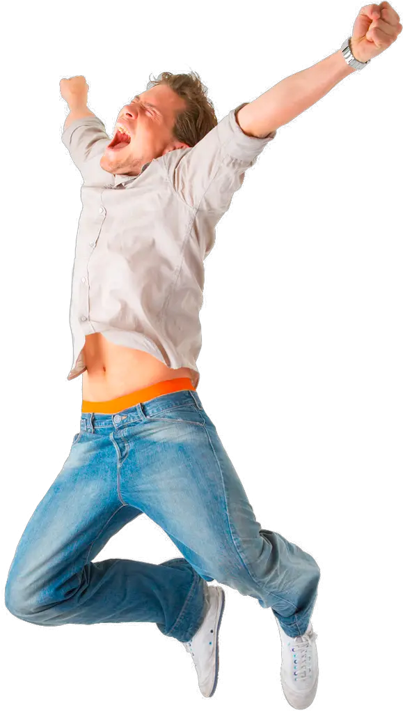 Happy Student Jump Png