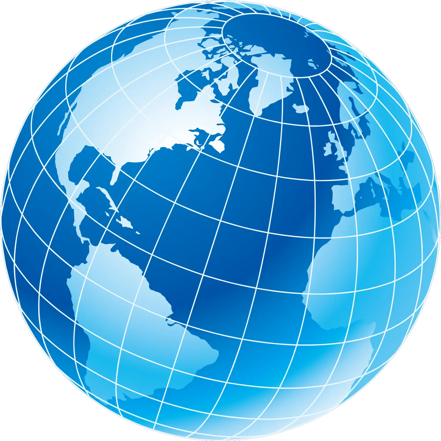 Globe Blue Vector Png